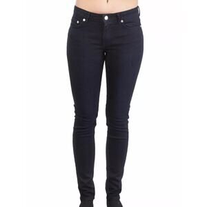 NWOT Blk Dnm Black Furman Mid-Rise Skinny Jeans Size 25